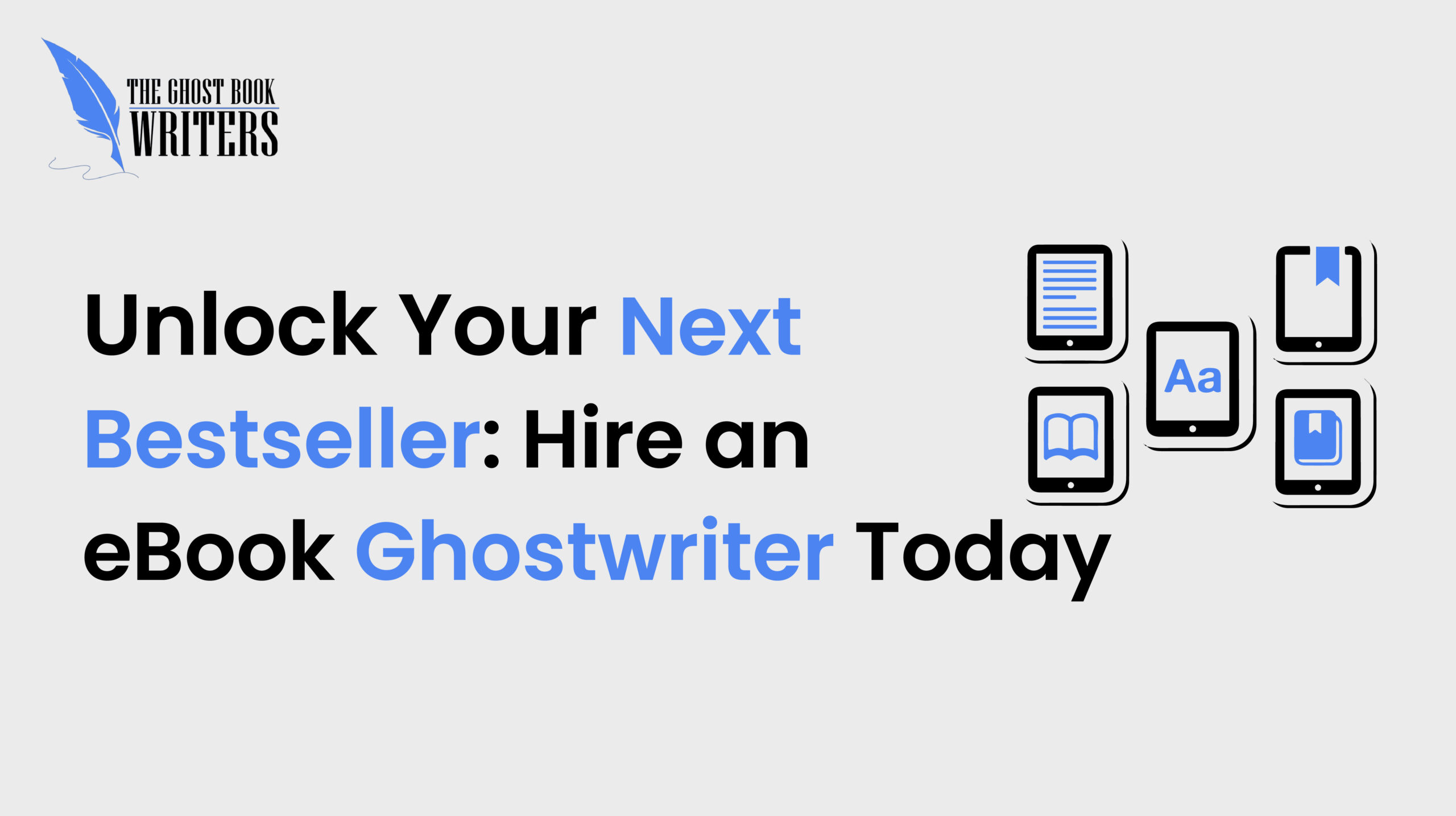 eBook ghostwriting services