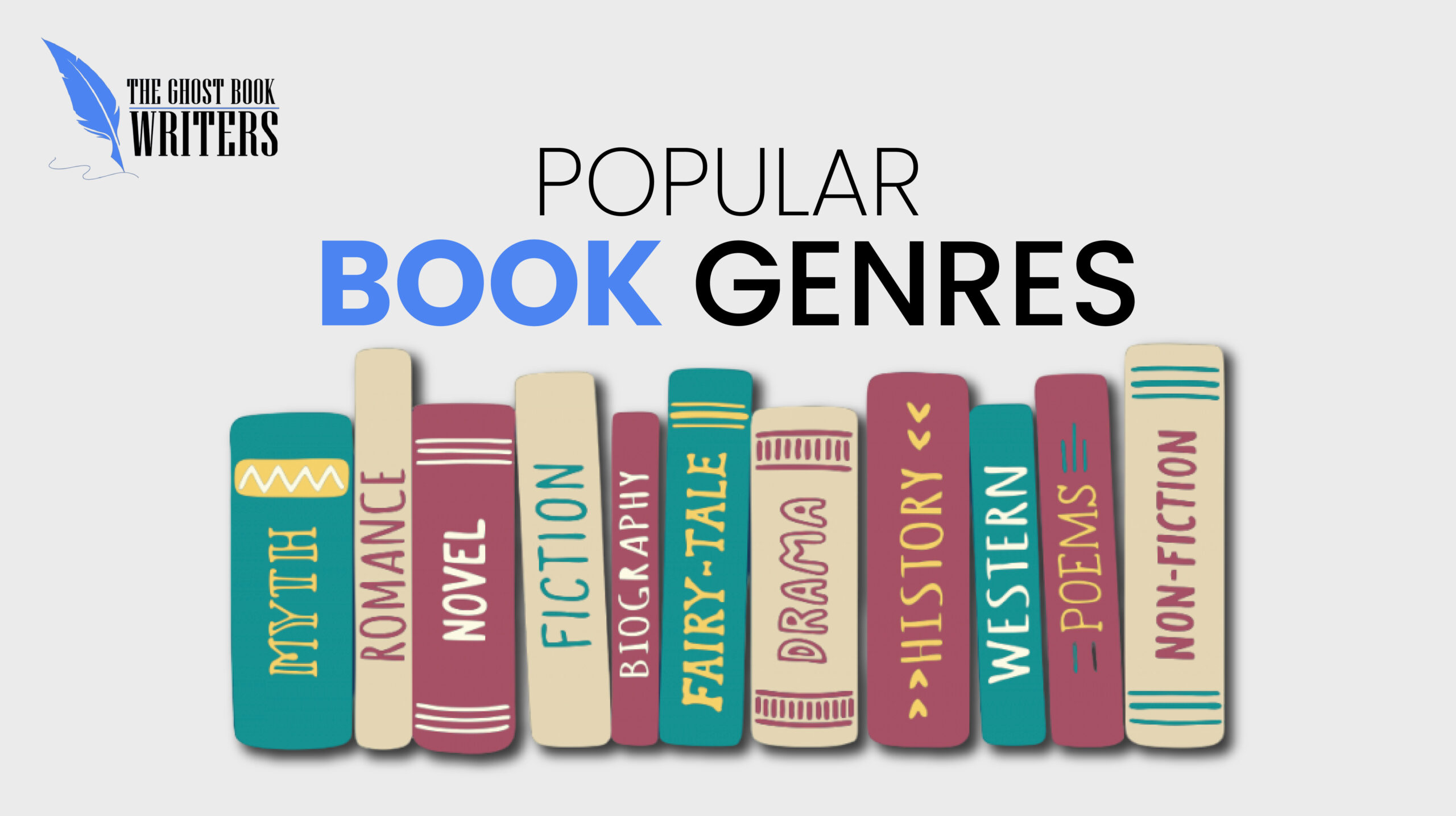Book Genres-The Ghost Book Writers